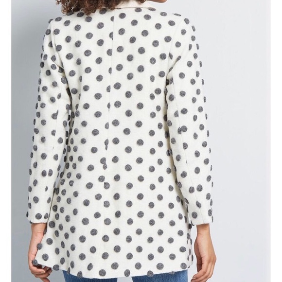 HP 💫WOOL Coatigan MODCLOTH Salient Style Coat - Picture 12 of 13